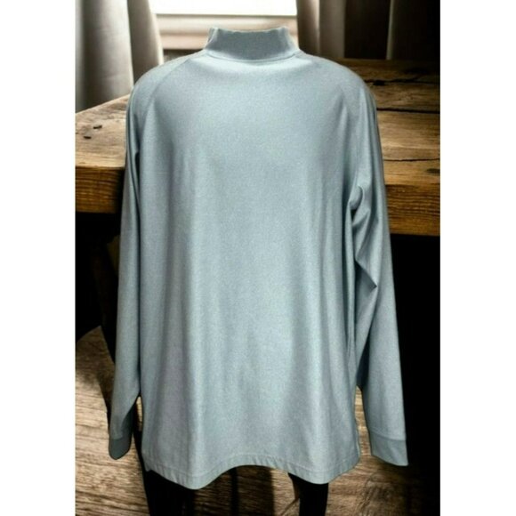 FootJoy FJ Mens Long Sleeve Mock Golf Top Large - Picture 1 of 6